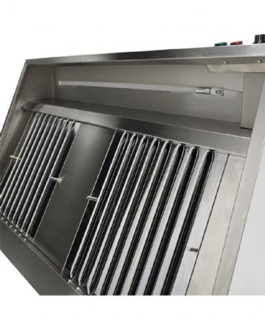 Hotte murale avec moteur 1200x900x450 mm - Combisteel - 7088.0010