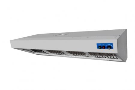 Hotte Murale avec moteur 2000x900x450 mm - Combisteel - 7088.0020