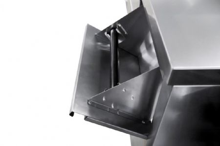 Meuble bas de rangement inox avec 2 portes - Combisteel - 7088.1005