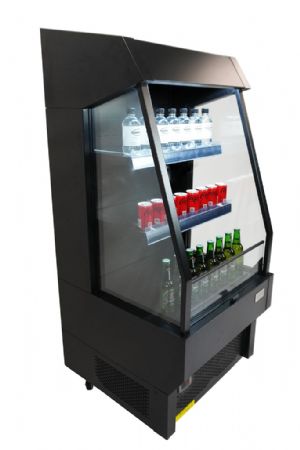 Vitrine libre service noire 165 L positive 660 mm - Combisteel - 7090.0005