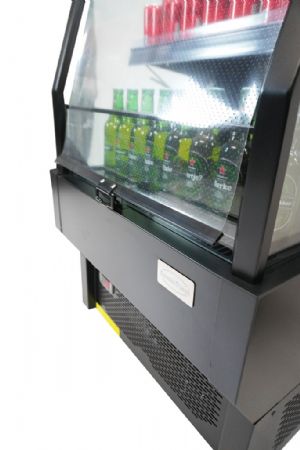 Vitrine libre service noire 165 L positive 660 mm - Combisteel - 7090.0005