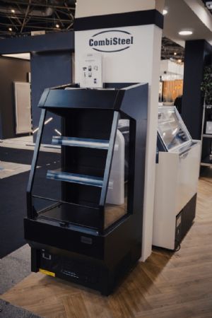Vitrine libre service noire 165 L positive 660 mm - Combisteel - 7090.0005
