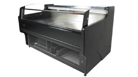 Vitrine réfrigérée ouverte noire 156 litres - Combisteel - 7090.0220