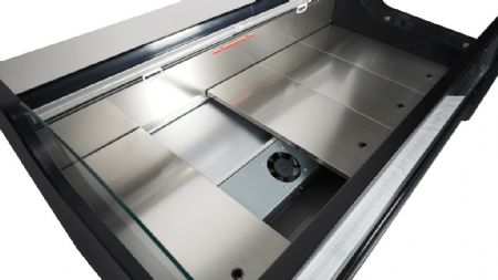 Vitrine réfrigérée ouverte noire 156 litres - Combisteel - 7090.0220