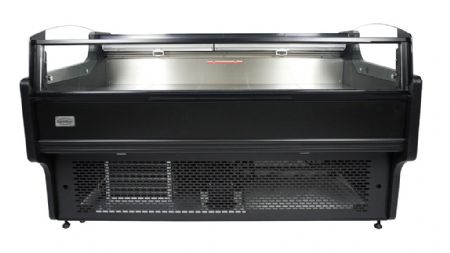 Vitrine réfrigérée ouverte noire 195 litres positive - Combisteel - 7090.0225 Vitrine réfrigérée ouverte noire 195 litres positive - Combisteel - 7090.0225