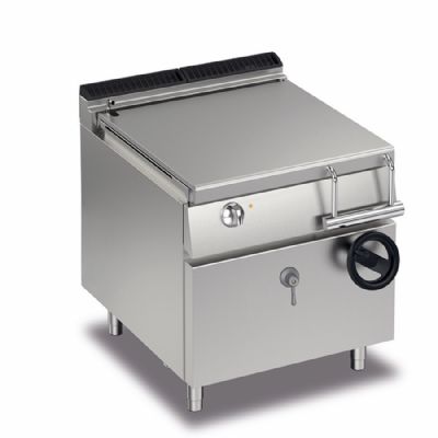 Sauteuse électrique à cuve basculante sur bâti - capacité 43 L Sauteuse électrique à cuve basculante sur bâti - capacité 43 L