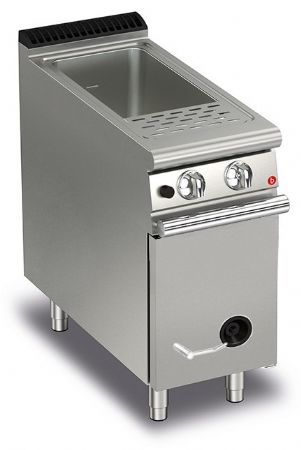 Cuiseur à pâtes monobloc gaz - 26 L - Gamme QUEEN 700 - Baron - 70QCPG400FC