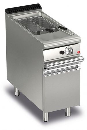 Friteuse cuisine pro gaz monobloc - 15 litres - Gamme Queen 700 - Baron - 70QFRIG415 Friteuse cuisine pro gaz monobloc - 15 litres - Gamme Queen 700 - Baron - 70QFRIG415