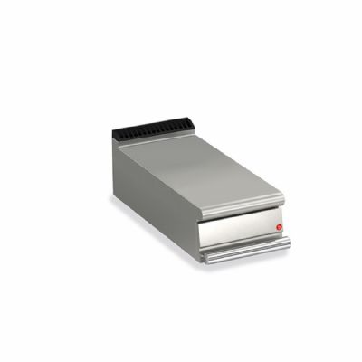 Poste de travail neutre à poser avec tiroir GN 1/1 - 400x700x250 mm Poste de travail neutre à poser avec tiroir GN 1/1 - 400x700x250 mm