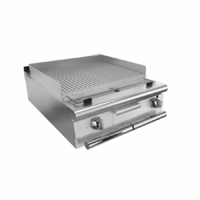 Plancha électrique à poser surface fonte avec puissance 12 kW et 800x700x250 Plancha électrique à poser surface fonte avec puissance 12 kW et 800x700x250