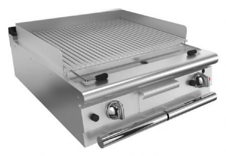 Grillade gaz à poser - 38 dm² - 790 x 490 mm- Gamme QUEEN 700 - Baron - 70QSGG800