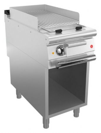 Grillade gaz à poser - 18 dm² - 390 x 490 mm - Gamme QUEEN 700 - Baron - 70QSGVG400