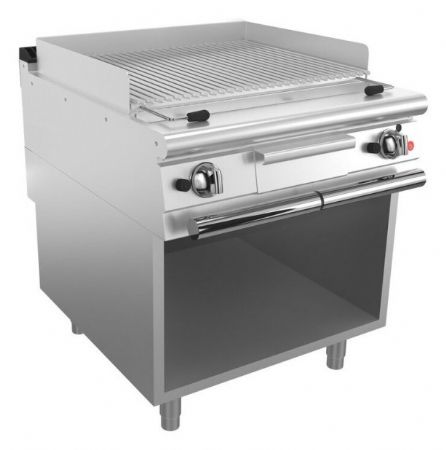 Grillade gaz monobloc sur placard - 38 dm² - 790 x 490 mm - Gamme QUEEN 700 - Baron - 70QSGVG800