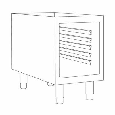 Soubassement baie libre - 700x600mm Soubassement baie libre - 700x600mm