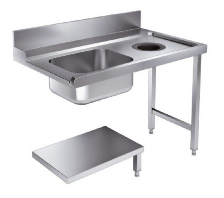 Table d'Entrée 1200x750x900 mm - Combisteel - 7106.0020