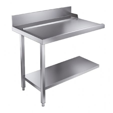 Table d'coulement pour lave vaisselle  tagre 1100  gauche pour 7280.0045-0046 - 1100x750x900
