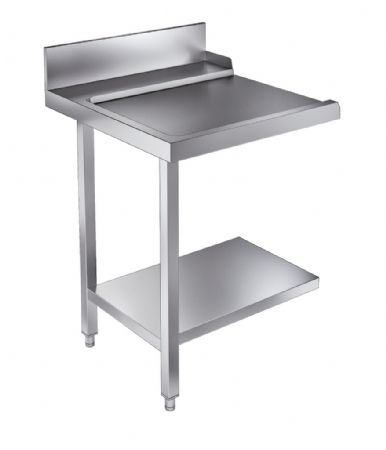 Table de sortie avec tagre 700mm  gauche pour 7082.0070-75