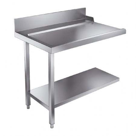 Table de sortie avec tagre 1100mm  gauche pour 7082.0070-75