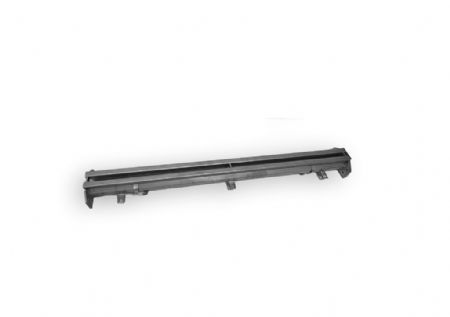 Drain inox 300x265 avec 2 sorties pour gouttire  fente