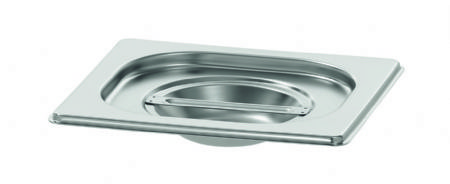 Couvercle inox GN 1/6 - 176x162x30 mm