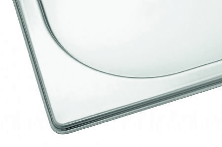 Couvercle inox GN 2/3 - 354x325x25 mm
