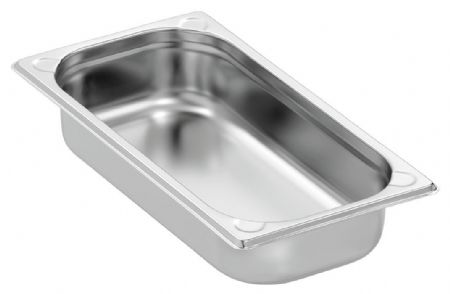 Bac GN 1/3, P65, Basic Line en acier inoxydable nickel-chrome - Bartscher - 713065