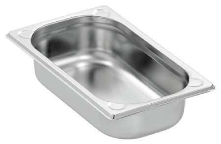 Bac GN 1/4, P65, Basic Line en acier inoxydable nickel-chrome - Bartscher - 714065