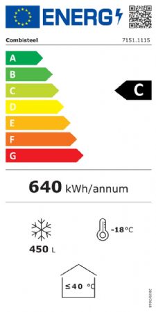 Congélateur coffre Bahus 469 L - Combisteel - 7151.1115