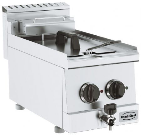 Friteuse cuisine pro profondeur 600 Monophasé 1 x 10 L 3,5 kW - Combisteel - 7178.0088 Friteuse cuisine pro profondeur 600 Monophasé 1 x 10 L 3,5 kW - Combisteel - 7178.0088