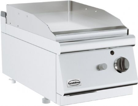 Plaques à snacker pro profondeur 700 Gaz - Combisteel - 7178.0225