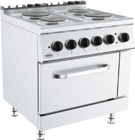 Fourneau profondeur 700 Triphasé 2x 2,25 / 1x 1 85 / Four 6 kW - Combisteel - 7178.0435