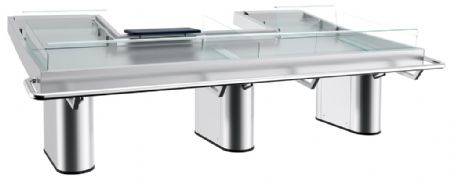 Vitrine poissonnerie 3050x1760x1088 mm - Combisteel - 7178.0915 Vitrine poissonnerie 3050x1760x1088 mm - Combisteel - 7178.0915