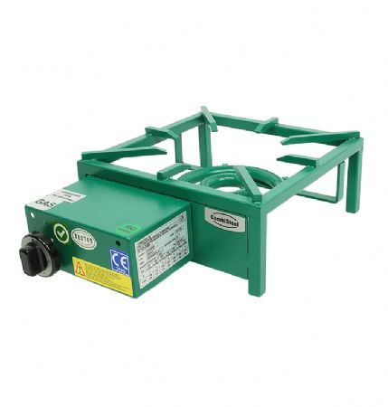Réchaud gaz propane 11 kW pour wok - Combisteel - 7178.1225