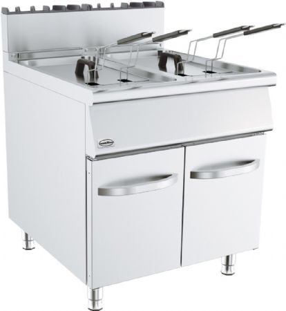 Friteuse cuisine pro profondeur 900 Gaz 2x 19 L - Combisteel - 7178.3050 Friteuse cuisine pro profondeur 900 Gaz 2x 19 L - Combisteel - 7178.3050