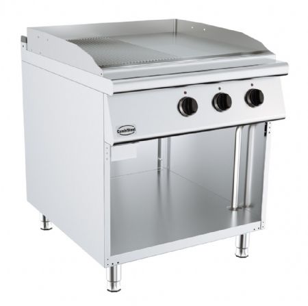 Plaque à snacker pro profondeur 900 Triphasé 12 kW - Combisteel - 7178.3180