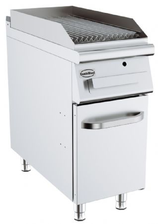 Grill pierre de lave profondeur 900 Gaz 400x900x900 mm - Combisteel - 7178.3210