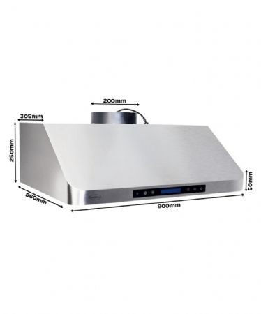 Hotte centrale induction - Combisteel - 7227.0005