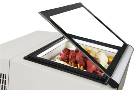 Vitrine glacier à poser 3x5 L blanche - Combisteel - 7292.0005