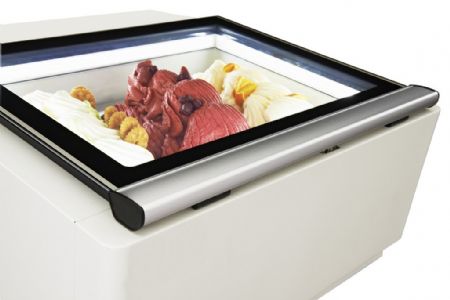 Vitrine glacier à poser 3x5 L blanche - Combisteel - 7292.0005