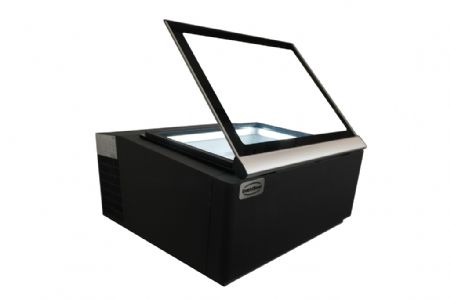 Vitrine glacier à poser 3x5 L noire - Combisteel - 7292.0010
