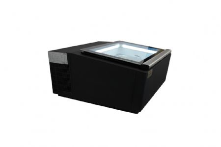 Vitrine glacier à poser 3x5 L noire - Combisteel - 7292.0010