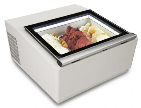 Vitrine glacier à poser 3x5 L blanche - Combisteel - 7292.0015
