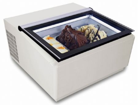 Vitrine glacier à poser 3x5 L blanche - Combisteel - 7292.0015