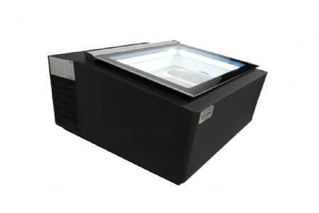 Vitrine glacier à poser 3x5 L noire - Combisteel - 7292.0020