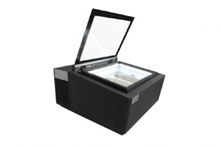 Vitrine glacier à poser 3x5 L noire - Combisteel - 7292.0020