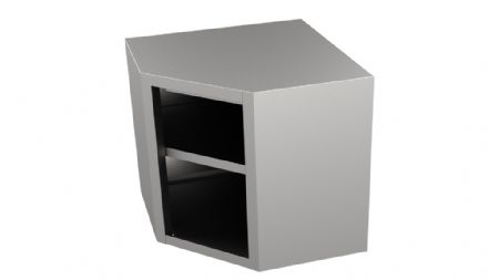 Placard mural inox 1 porte pleine 700x700x660 mm - Combisteel - 7333.0296