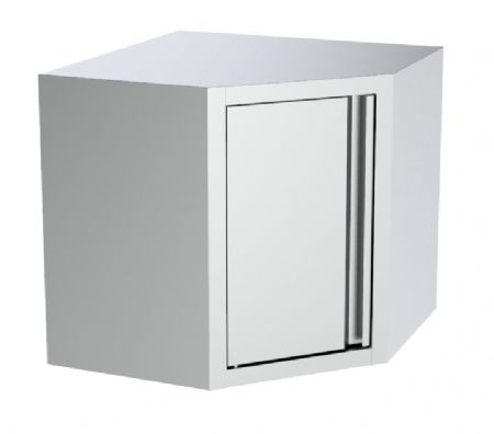Placard mural inox 1 porte pleine 700x700x660 mm - Combisteel - 7333.0296