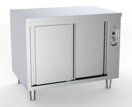 Armoire chauffante 2 portes pleines 1600x700x850 mm - Combisteel - 7333.0306