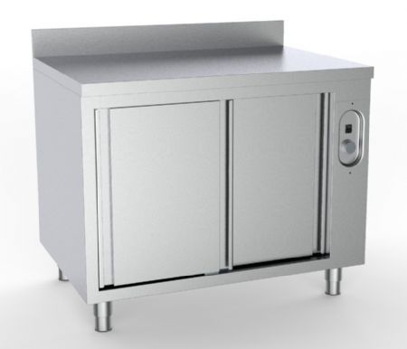Armoire chauffante 2 portes pleines 2000x700x850 mm - Combisteel - 7333.0322