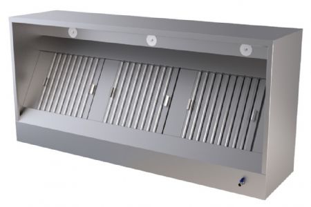 Hotte Murale sans moteur 1200x950x400 mm - Combisteel - 7333.0635